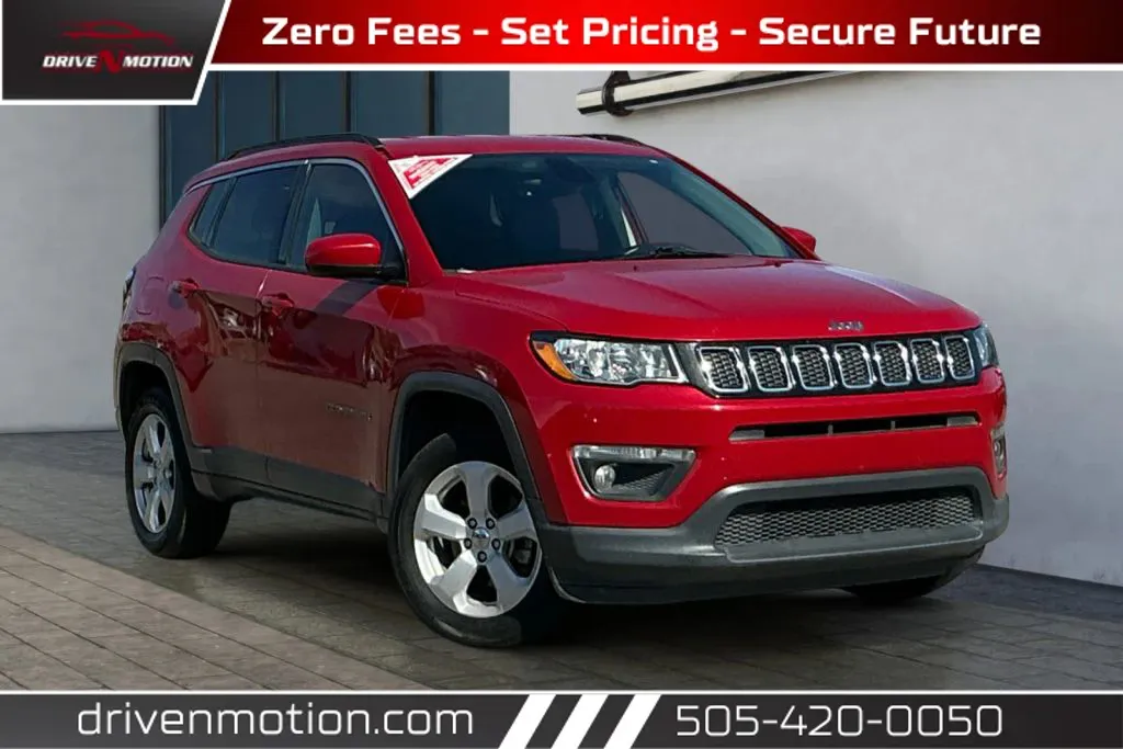 Red 2018 Jeep Compass Latitude Sport Utility 4D for sale in Rio Rancho, NM