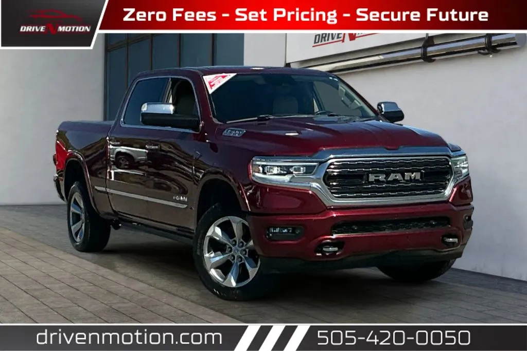 Red 2019 Ram 1500 Crew Cab Limited Pickup 4D 6 1/3 ft for sale in Rio Rancho, NM