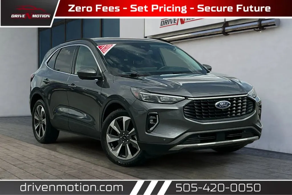 Gray 2023 Ford Escape Platinum Hybrid Sport Utility 4D for sale in Rio Rancho, NM
