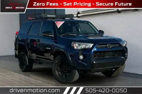 Blue 2021 Toyota 4Runner Venture Special Edition Sport Utility 4D for sale in Rio Rancho, NM