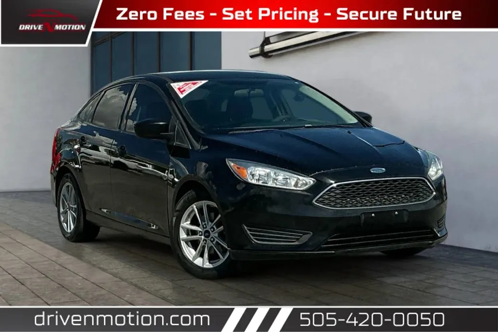 Black 2018 Ford Focus SE Sedan 4D for sale in Rio Rancho, NM