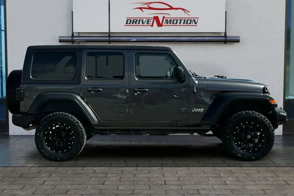 Another view of 2018 Jeep Wrangler Unlimited All New Sport S Sport Utility 4D for sale in Rio Rancho, NM at Drive N-Motion Rio Rancho