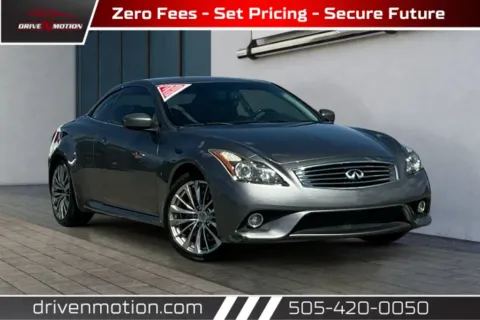 Silver 2012 INFINITI G 37 Convertible 2D for sale in Rio Rancho, NM