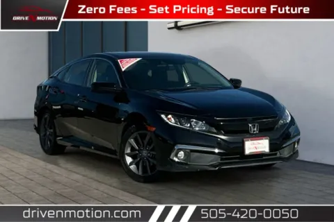 Black 2019 Honda Civic EX Sedan 4D for sale in Rio Rancho, NM