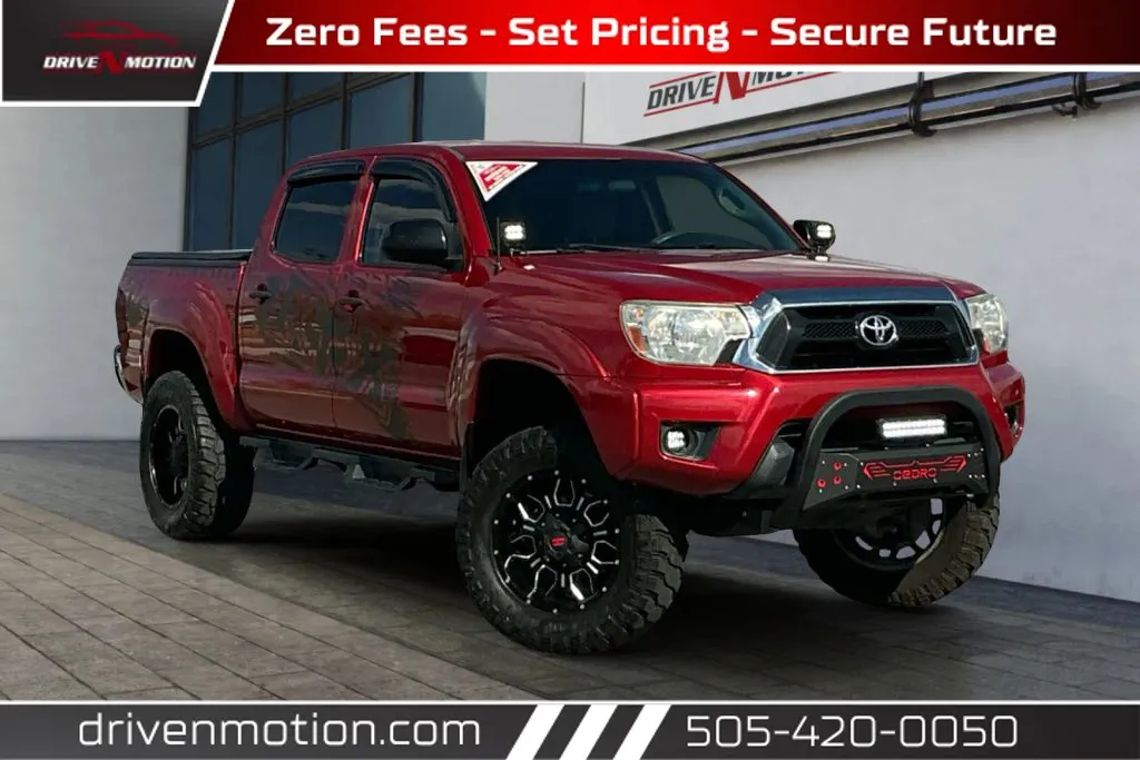 Red 2014 Toyota Tacoma Double Cab PreRunner Pickup 4D 5 ft for sale in Rio Rancho, NM