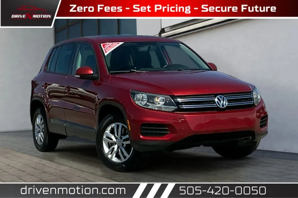 Red 2013 Volkswagen Tiguan 2.0T S 4Motion Sport Utility 4D for sale in Rio Rancho, NM
