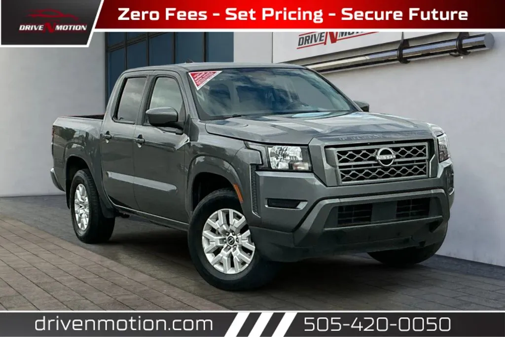 Gray 2022 Nissan Frontier Crew Cab SV Pickup 4D 5 ft for sale in Rio Rancho, NM