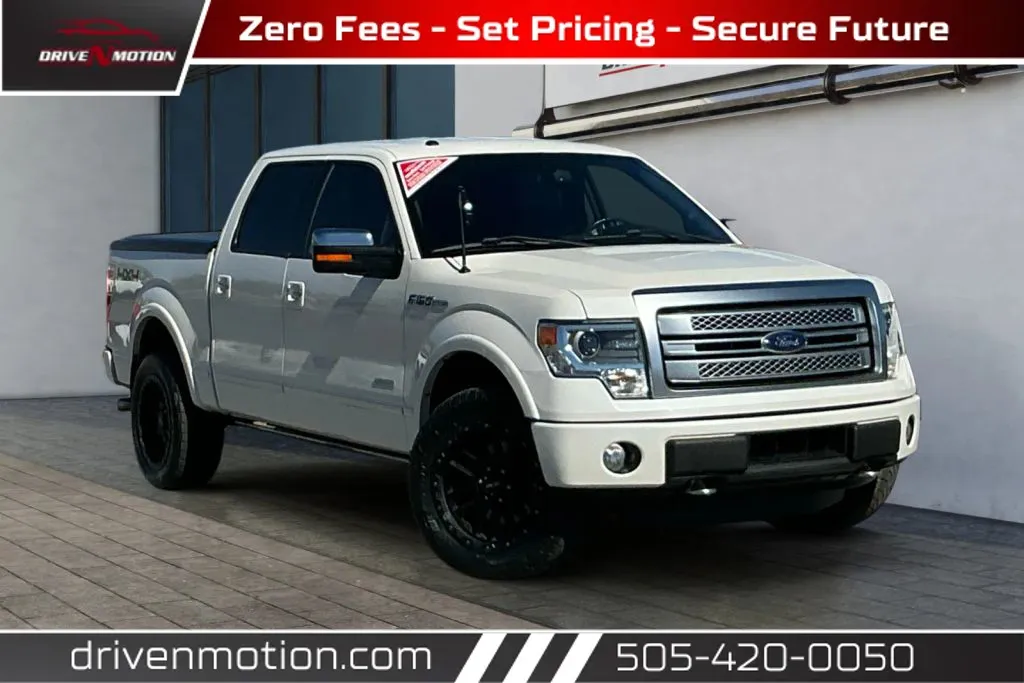 White 2014 Ford F-150 SuperCrew Cab Platinum Pickup 4D 5 1/2 ft for sale in Rio Rancho, NM