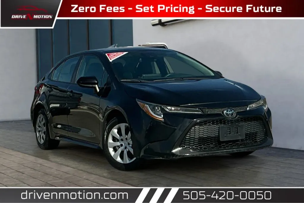 Black 2021 Toyota Corolla LE Sedan 4D for sale in Rio Rancho, NM