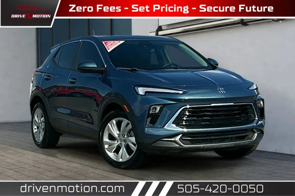 Blue 2025 Buick Encore GX Preferred Sport Utility 4D for sale in Rio Rancho, NM