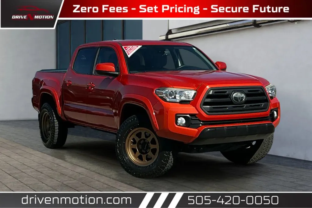 Red 2018 Toyota Tacoma Double Cab SR5 Pickup 4D 5 ft for sale in Rio Rancho, NM