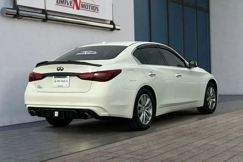 Another view of 2018 INFINITI Q50 2.0t PURE Sedan 4D for sale in Rio Rancho, NM at Drive N-Motion Rio Rancho