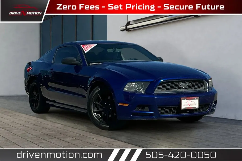 Blue 2014 Ford Mustang V6 Coupe 2D for sale in Rio Rancho, NM