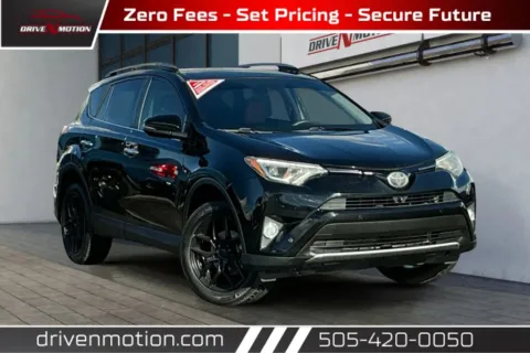 Black 2018 Toyota RAV4 Limited Sport Utility 4D for sale in Rio Rancho, NM