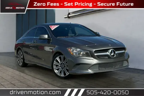 Gray 2018 Mercedes-Benz CLA 250 Coupe 4D for sale in Rio Rancho, NM