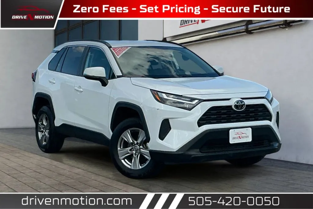 White 2022 Toyota RAV4 XLE Sport Utility 4D for sale in Rio Rancho, NM