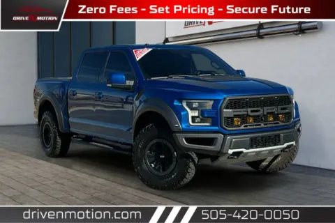 Blue 2018 Ford F-150 SuperCrew Cab Raptor Pickup 4D 5 1/2 ft for sale in Rio Rancho, NM