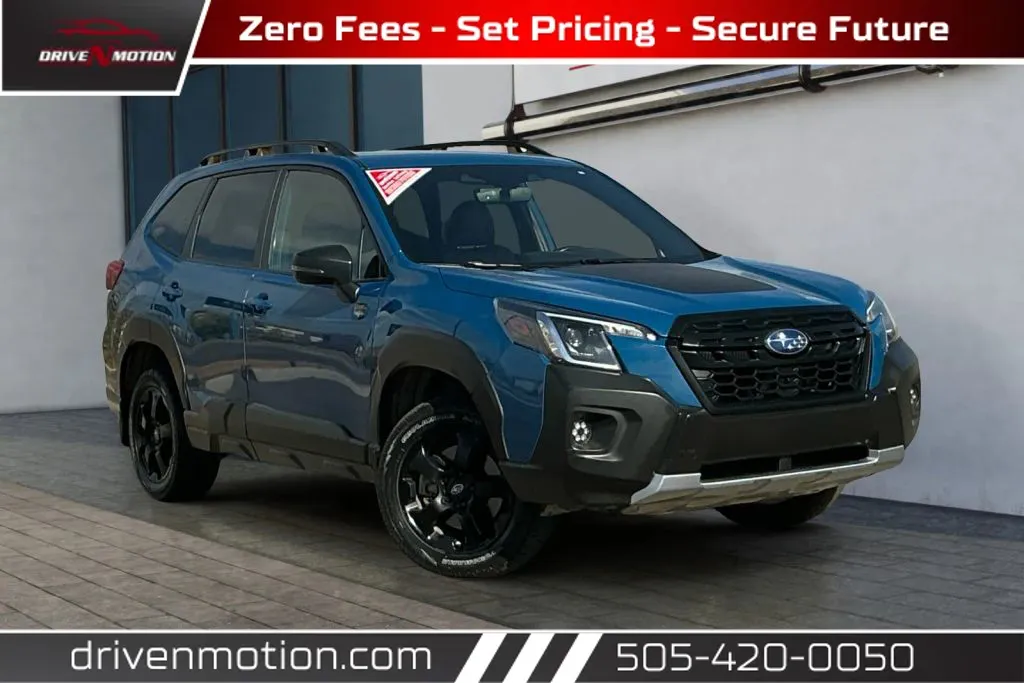 Blue 2022 Subaru Forester Wilderness Sport Utility 4D for sale in Rio Rancho, NM