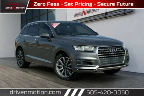 Silver 2018 Audi Q7 3.0T Prestige Sport Utility 4D for sale in Rio Rancho, NM
