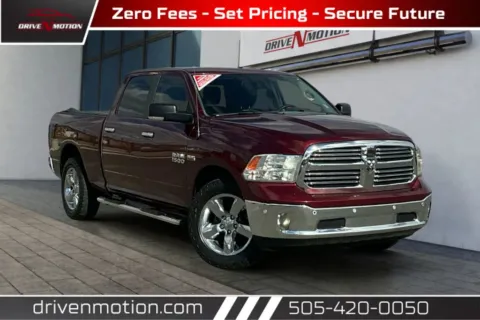Red 2016 Ram 1500 Crew Cab Big Horn Pickup 4D 6 1/3 ft for sale in Rio Rancho, NM