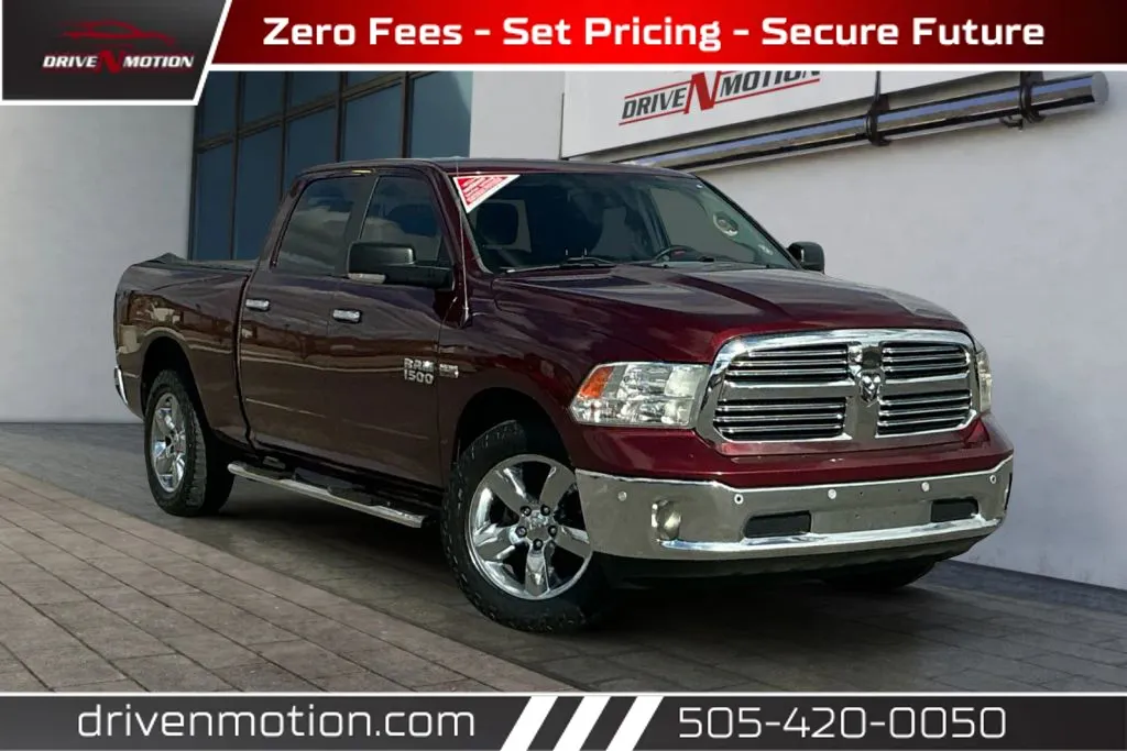 Red 2016 Ram 1500 Crew Cab Big Horn Pickup 4D 6 1/3 ft for sale in Rio Rancho, NM