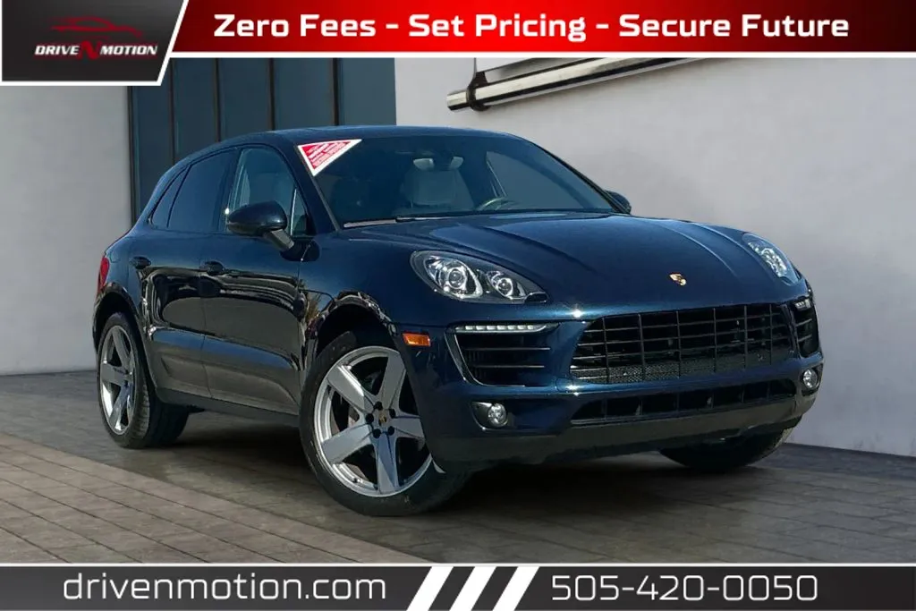 Blue 2016 Porsche Macan S Sport Utility 4D for sale in Rio Rancho, NM