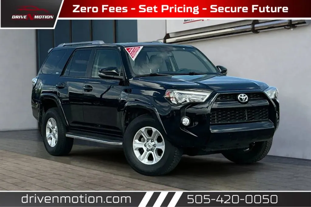 Black 2016 Toyota 4Runner SR5 Premium Sport Utility 4D for sale in Rio Rancho, NM