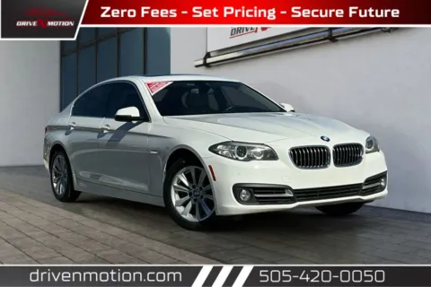 White 2016 BMW 5 Series 528i Sedan 4D for sale in Rio Rancho, NM