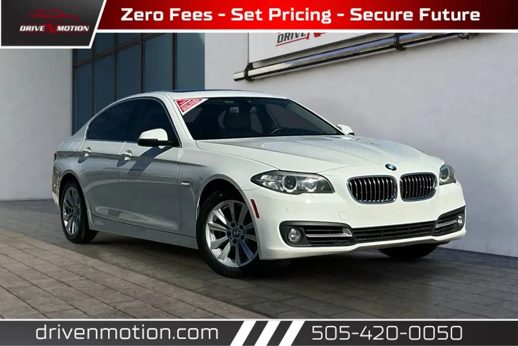 White 2016 BMW 5 Series 528i Sedan 4D for sale in Rio Rancho, NM