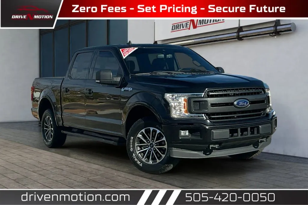 Black 2019 Ford F-150 SuperCrew Cab XLT Pickup 4D 5 1/2 ft for sale in Rio Rancho, NM