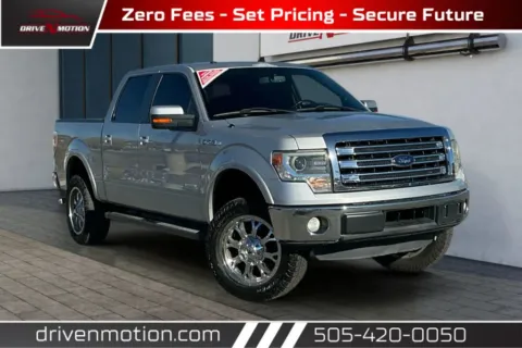 Gray 2014 Ford F-150 SuperCrew Cab Lariat Pickup 4D 5 1/2 ft for sale in Rio Rancho, NM