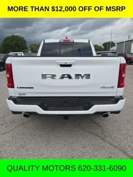 More photos of 2026 Ram 1500 Laramie at Quality Motors Chrysler Dodge Jeep Ram, KS