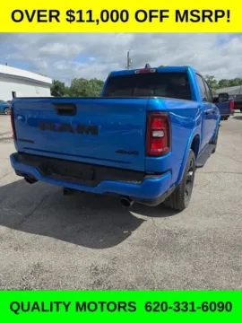 More photos of 2026 Ram 1500 Big Horn/Lone Star at Quality Motors Chrysler Dodge Jeep Ram, KS