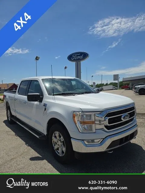 White 2021 Ford F-150 XLT for sale in Independence, KS