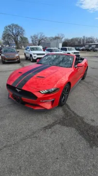 Another view of 2018 Ford Mustang EcoBoost Premium for sale in Independence, KS at Quality Motors Chrysler Dodge Jeep Ram