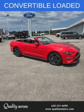 Photos of 2018 Ford Mustang EcoBoost Premium for sale in Independence, KS at Quality Motors Chrysler Dodge Jeep Ram