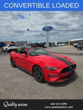 Red 2018 Ford Mustang EcoBoost Premium for sale in Independence, KS