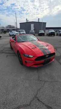 Red 2018 Ford Mustang EcoBoost Premium for sale in Independence, KS