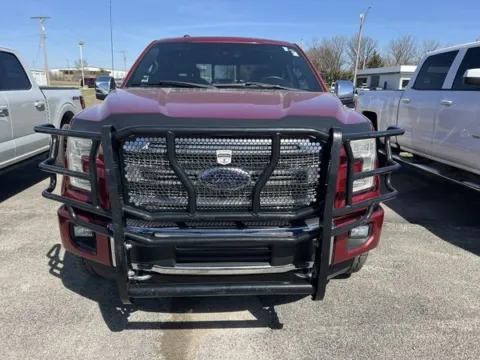 Red 2015 Ford F-150 Platinum for sale in Independence, KS