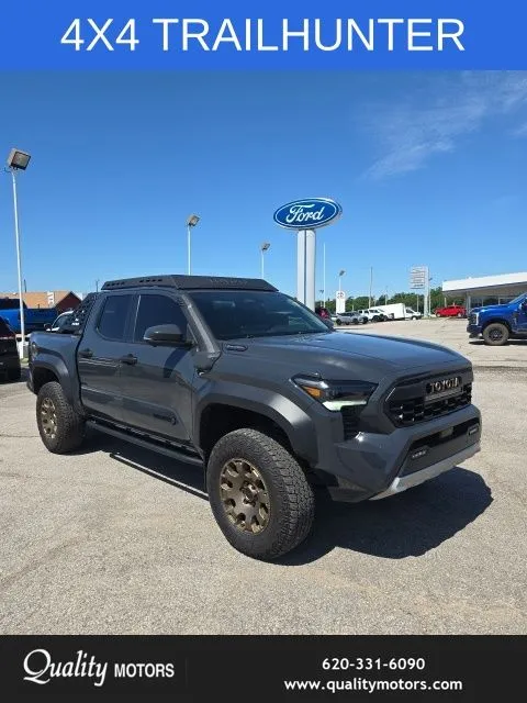 Gray 2024 Toyota Tacoma Hybrid Trailhunter for sale in Independence, KS