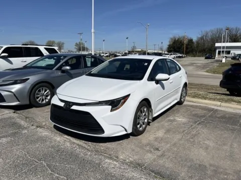 White 2025 Toyota Corolla LE for sale in Independence, KS