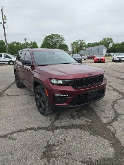 Red 2023 Jeep Grand Cherokee Limited for sale in Independence, KS