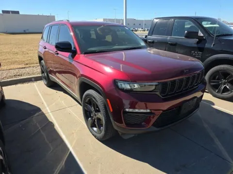 Red 2023 Jeep Grand Cherokee Limited for sale in Independence, KS