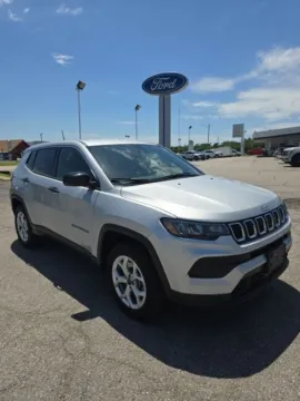 Silver 2025 Jeep Compass Sport for sale in Independence, KS