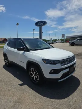 White 2026 Jeep Compass Limited for sale in Independence, KS