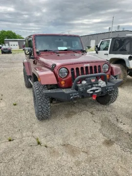 Red 2010 Jeep Wrangler Sahara for sale in Independence, KS