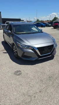 Gray 2022 Nissan Sentra SV for sale in Independence, KS