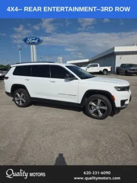 Photos of 2021 Jeep Grand Cherokee L Limited for sale in Independence, KS at Quality Motors Chrysler Dodge Jeep Ram