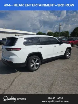 Another view of 2021 Jeep Grand Cherokee L Limited for sale in Independence, KS at Quality Motors Chrysler Dodge Jeep Ram