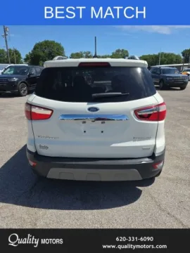 More photos of 2020 Ford EcoSport Titanium at Quality Motors Chrysler Dodge Jeep Ram, KS